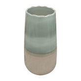 MELANGE GREEN CERAMIC VASE HOME DECOR