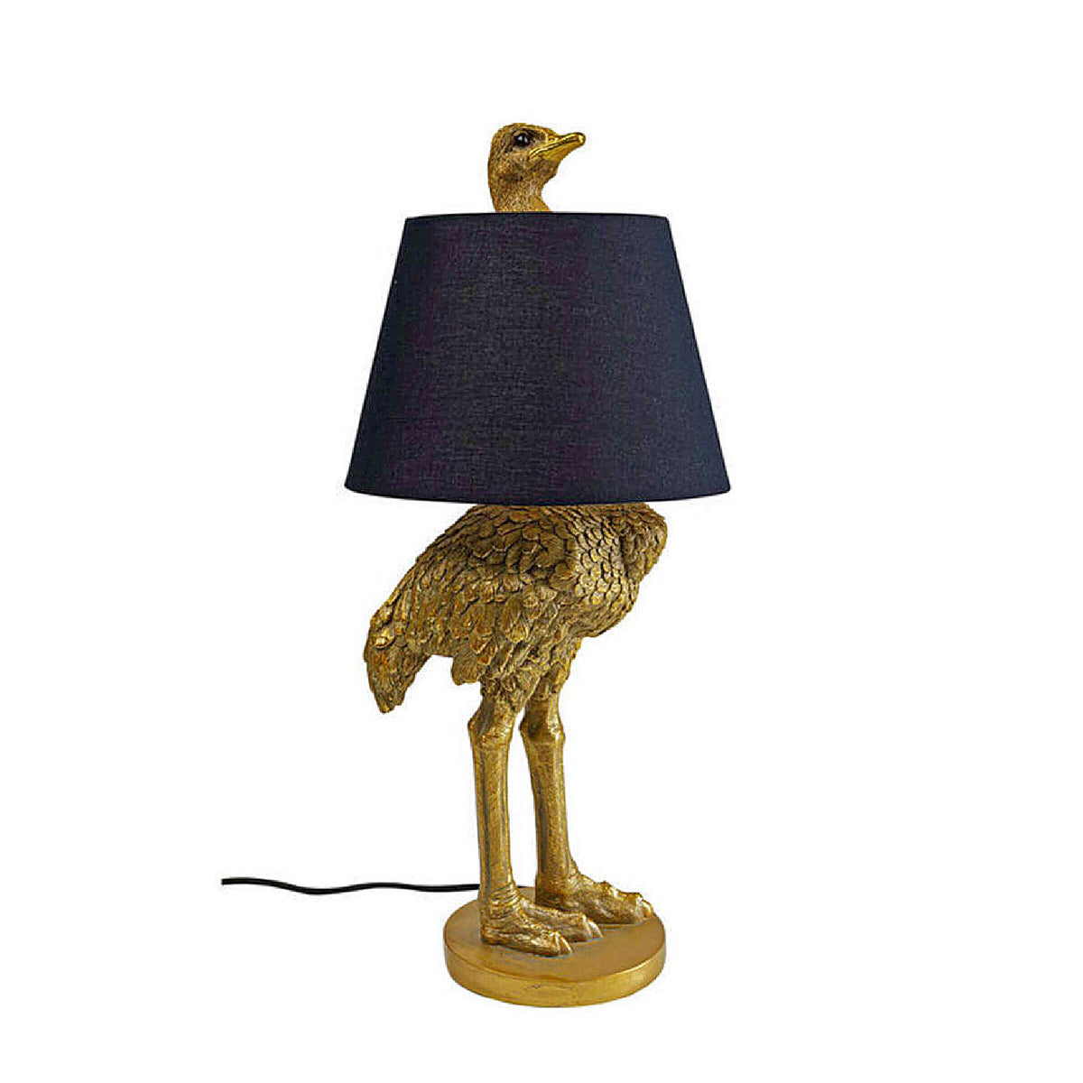 KARE ANIMAL OSTRICH DESIGN TABLE LAMP HOME DECOR