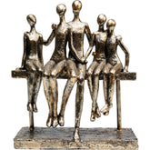 FIGURINE SITTING BREAK 24CM HOME DECOR