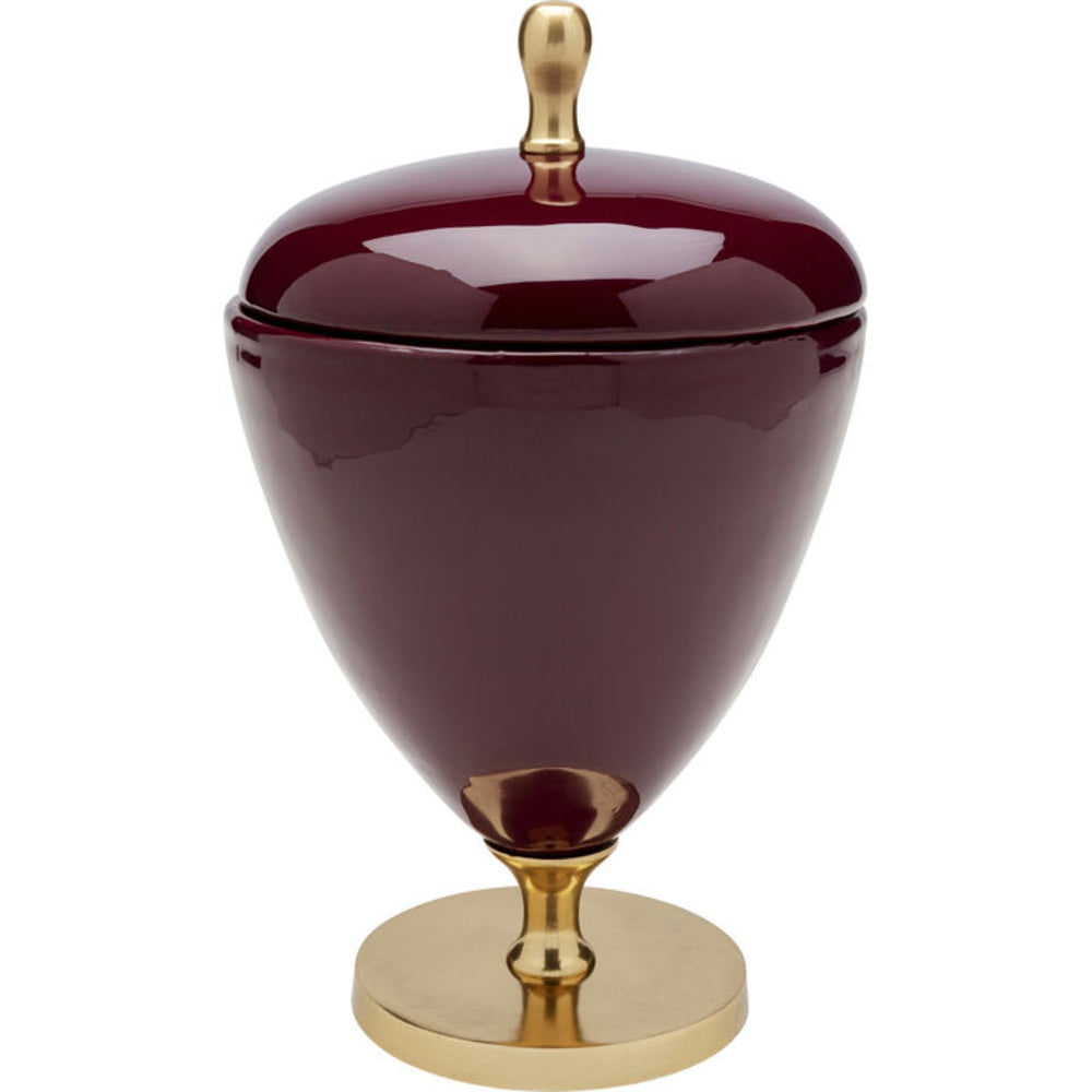 JAR SALOME RED 24CM HOME DECOR