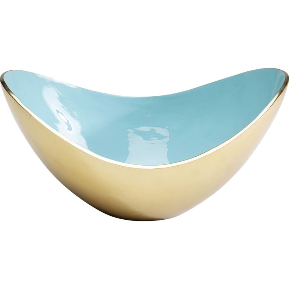 BOWL SAMBA COLORE PLAIN LIGHT BLUE HOME DECOR
