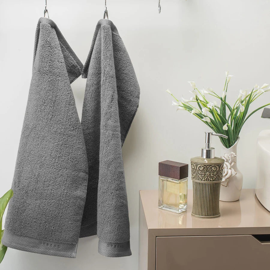 RESORT CARBON LUXURY 2PC SET HAND TOWEL