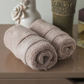 RESORT COBBLE STONE LUXURY 2PC FACE TOWEL