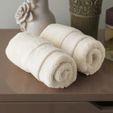 RESORT IVORY LUXURY 2PC FACE TOWEL