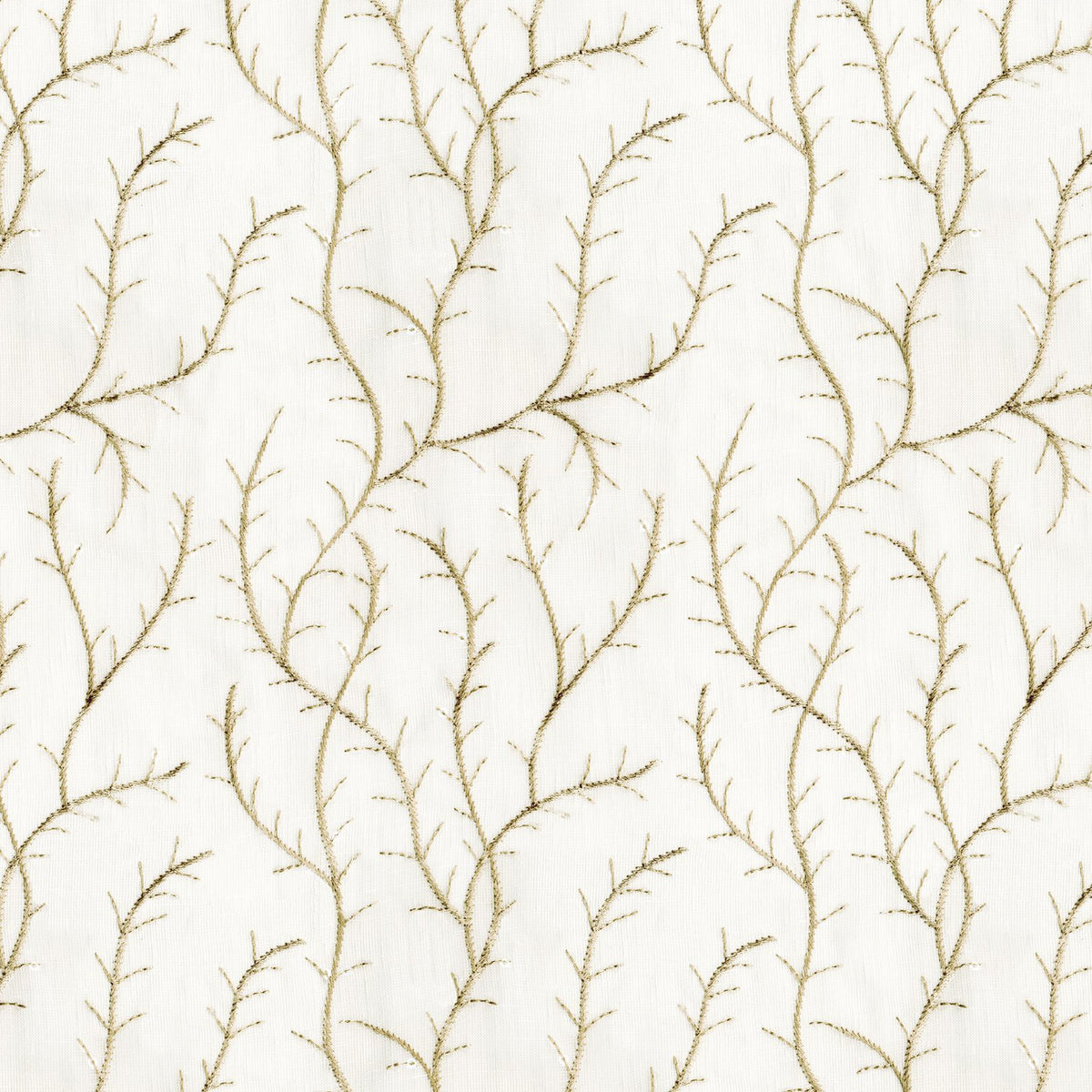 MANGROVE SILVER SHEER FABRIC