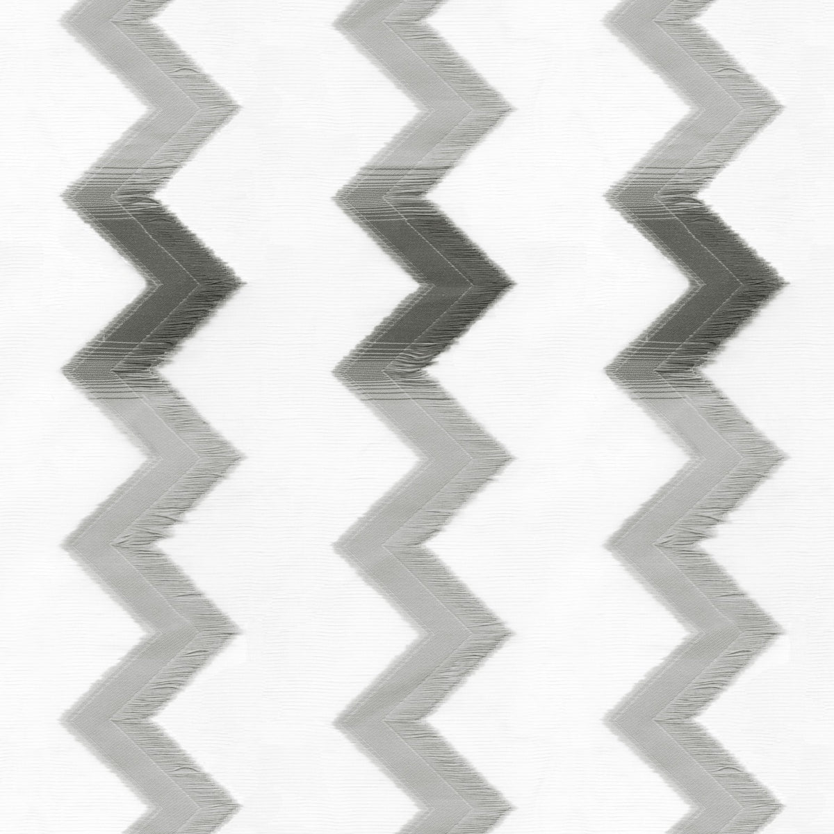 J BLACK & WHITE ZIGZAG SHEER FABRIC