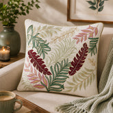 RED MULTILEAF CUSHION COVER