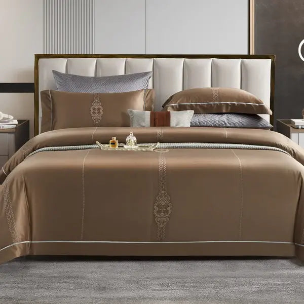 MANSION 800 THREAD COUNT PREMIUM BROWN BEDSHEET