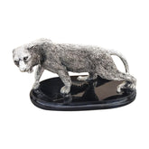 BRUNEL GRAY STANDING PANTHER  HOME DECOR