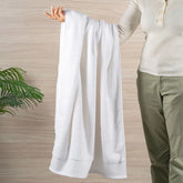 HIS & HER MICRO MODAL WHITE BATH TOWEL