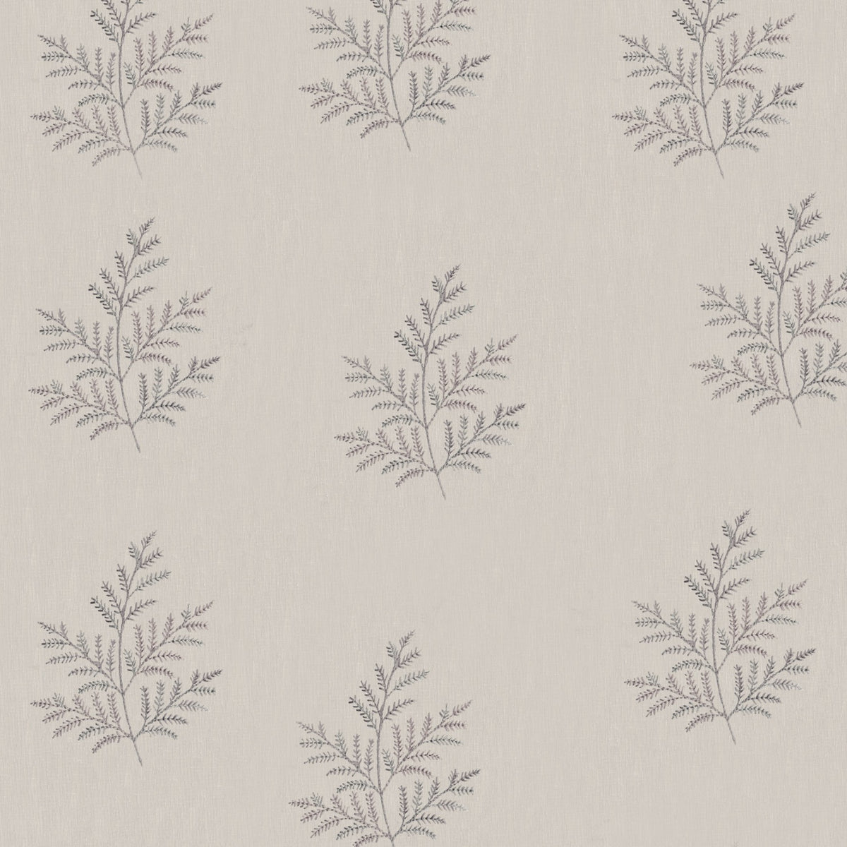LUCAS SILVER LEAFS SHEER FABRIC
