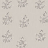 LUCAS SILVER LEAFS SHEER FABRIC