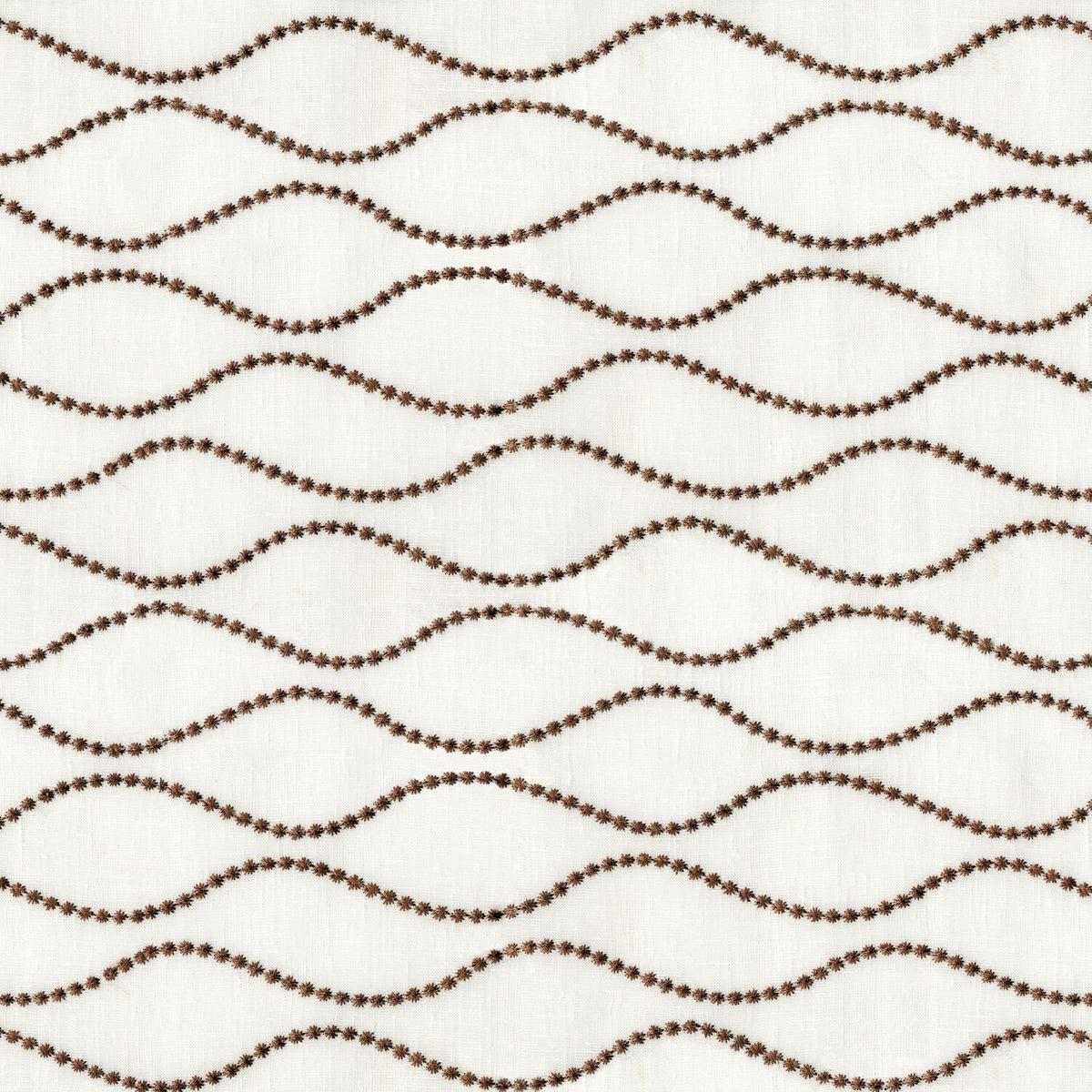 SYLVESTER SILKY COFFEE MODERN SHEER FABRIC