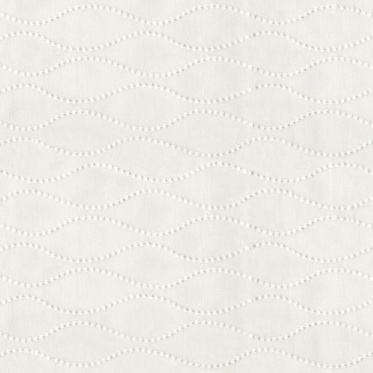 SYLVESTER CREAM MODERN SHEER FABRIC