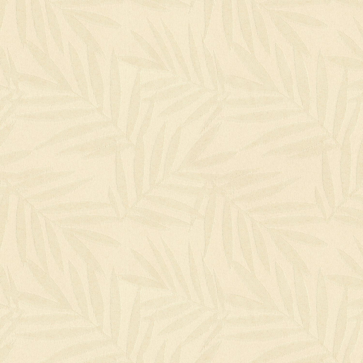 POLY LEAFS JAQUARDS CREAM VELVET CURTAIN FABRIC