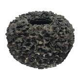PHYLIA MATT BLACK VASE HOME DECOR