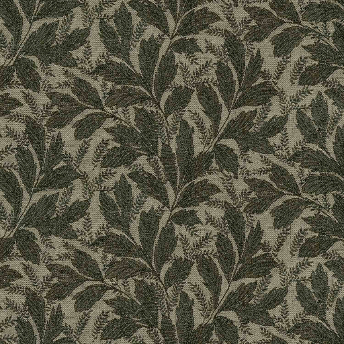 JAGUAR BUSH MEHANDI LEAFS CURTAIN FABRIC