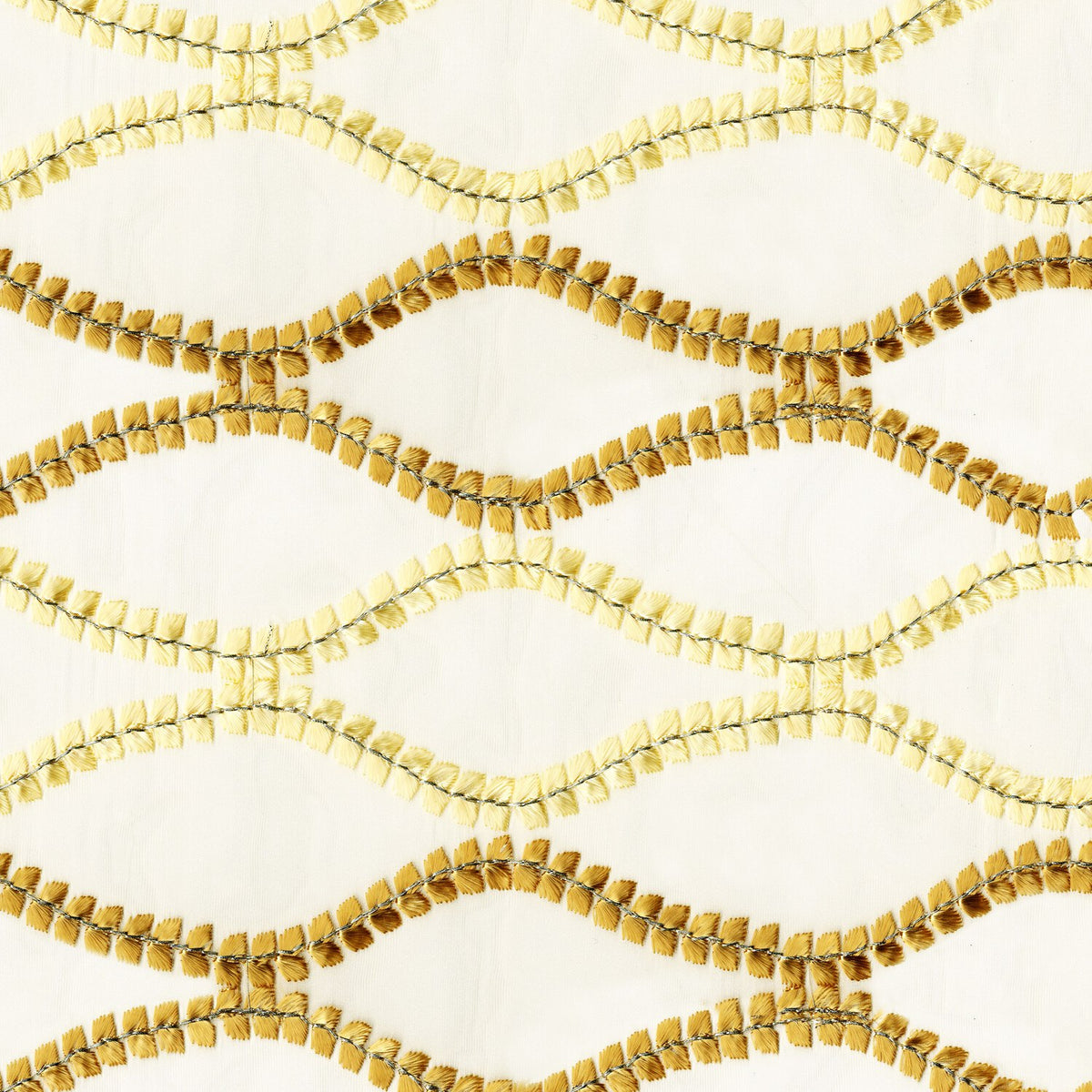 KWID YELLOW MODERN SHEER FABRIC