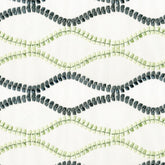 KWID GREEN MODERN SHEER FABRIC