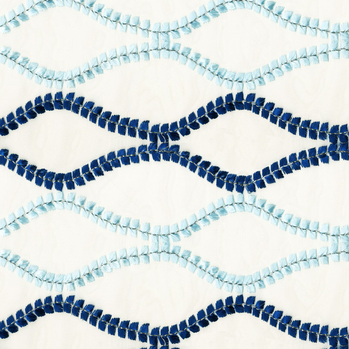 KWID BLUE MODERN SHEER FABRIC