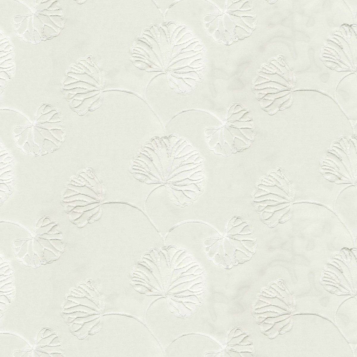 IMAMI CREAM FLORAL SHEER FABRIC