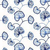 IMAMI BLUE FLORAL SHEER FABRIC