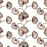IMAMI BROWN FLORAL SHEER FABRIC
