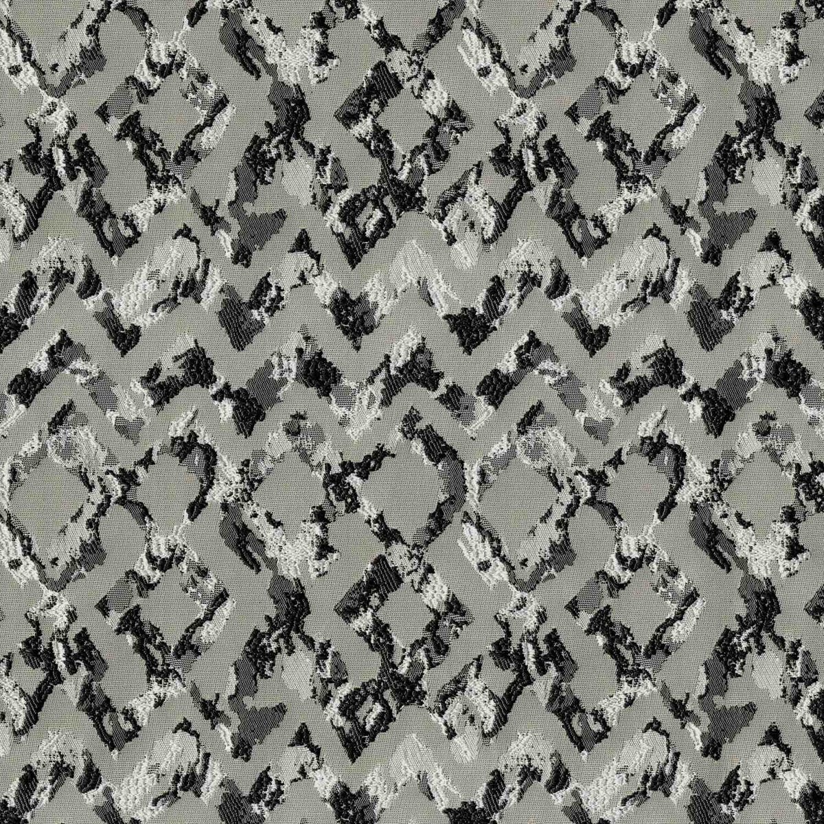 INCAN BLACK MODERN CURTAIN FABRIC