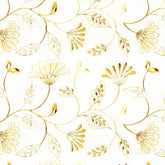 KWID YELLOW FLORAL SHEER FABRIC