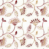 KWID MAROON FLORAL SHEER FABRIC