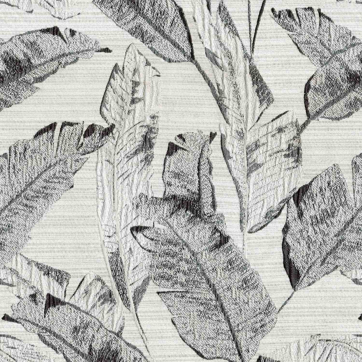 PEACOCK OFFWHITE FLORAL CURTAIN FABRIC