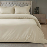 SUPIMA COTTON 900 TC VANILLA ICE PLAIN DOUBLE BEDSHEET