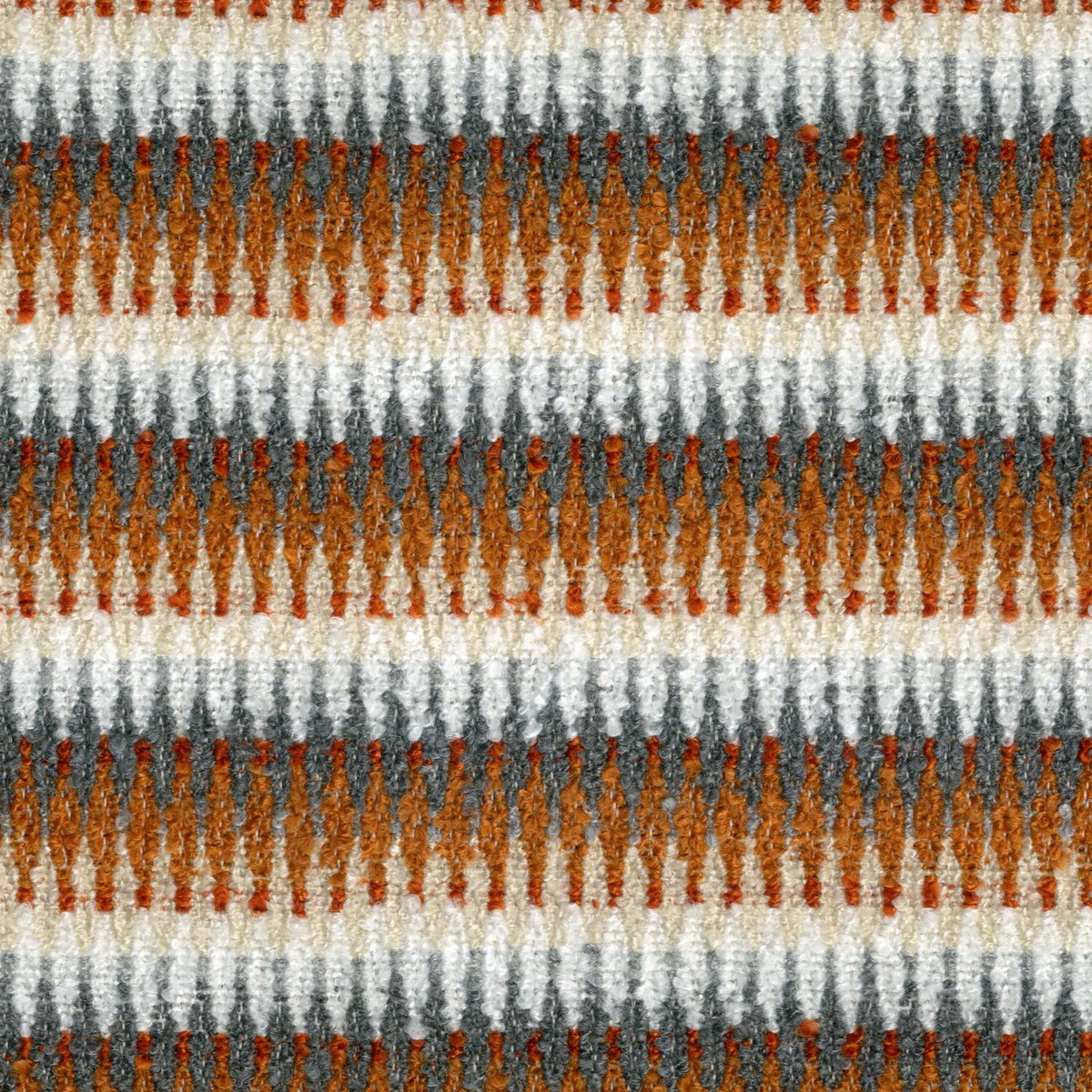 FSTV ORANGE STRIPED SOFA FABRIC