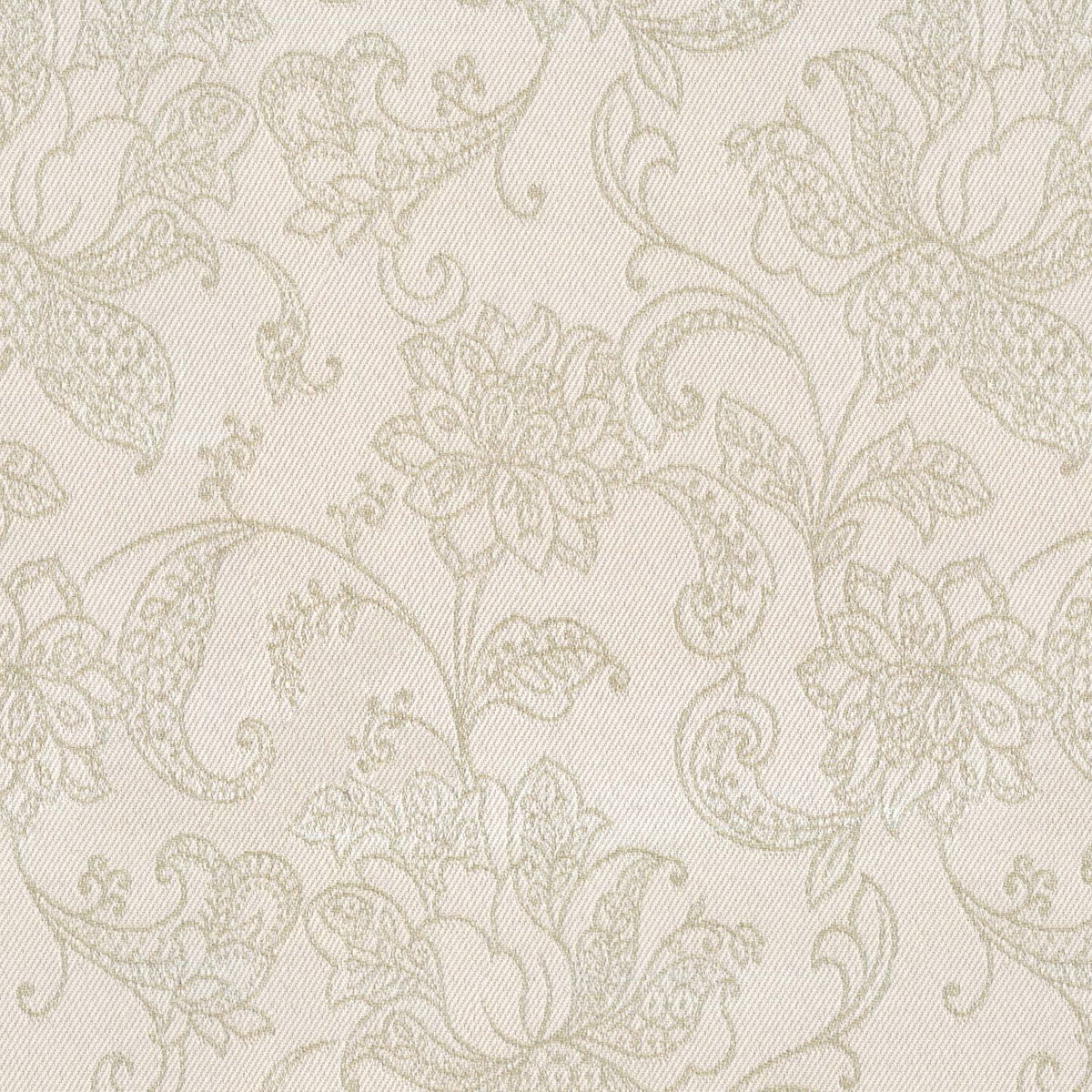 FSTV CREAM FLORAL SOFA FABRIC
