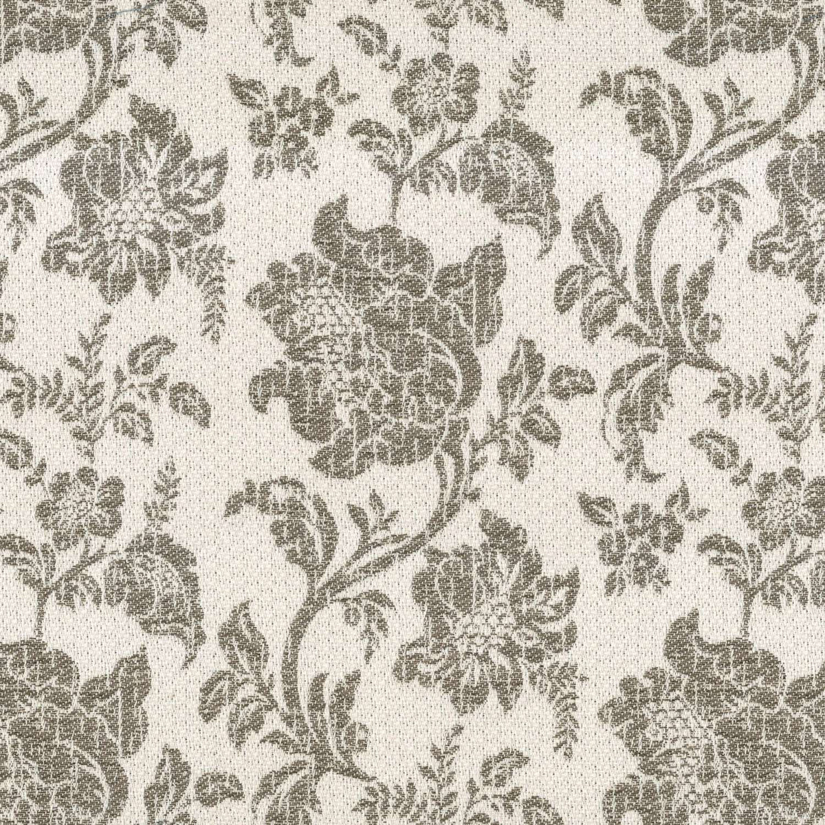 FSTV BLACK FLORAL SOFA FABRIC
