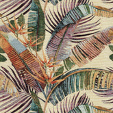 CAMINO ZARAUZ MULTICOLOUR LEAFS SOFA FABRIC