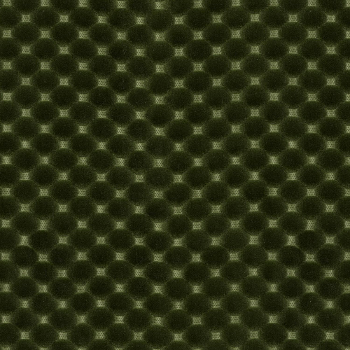 NOOFA GREEN DOTTED VELVET SOFA FABRIC