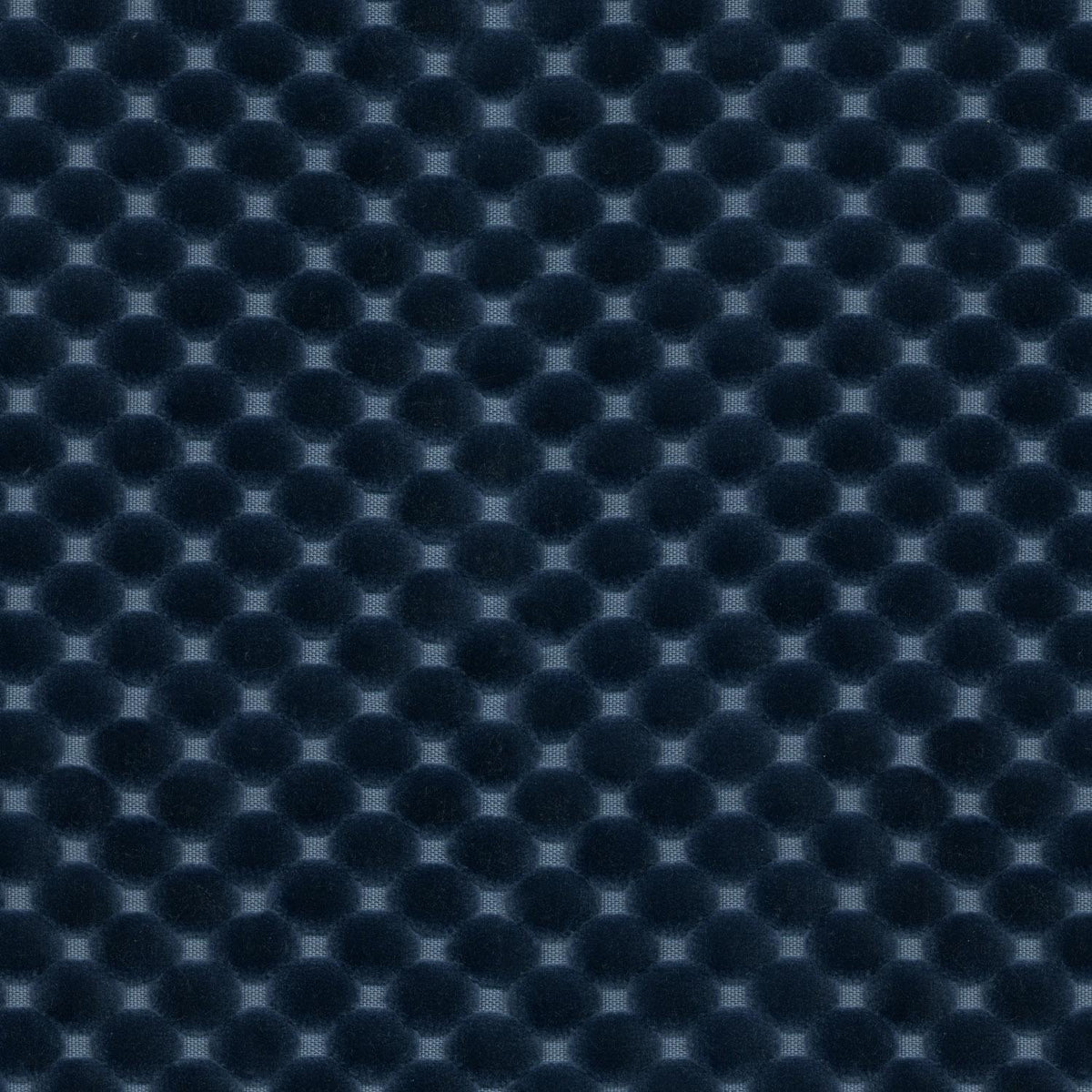 NOOFA BLUE DOTTED VELVET SOFA FABRIC