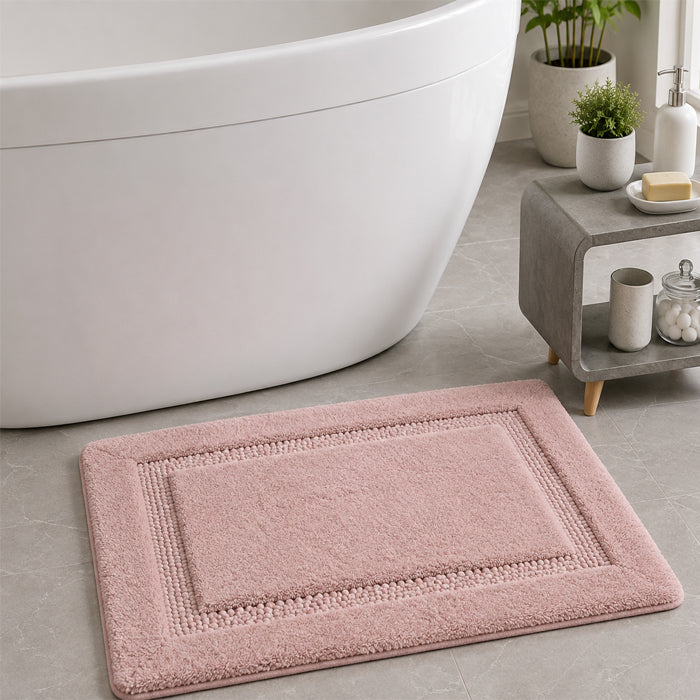 JS RING SPUN ROSA BATHMAT