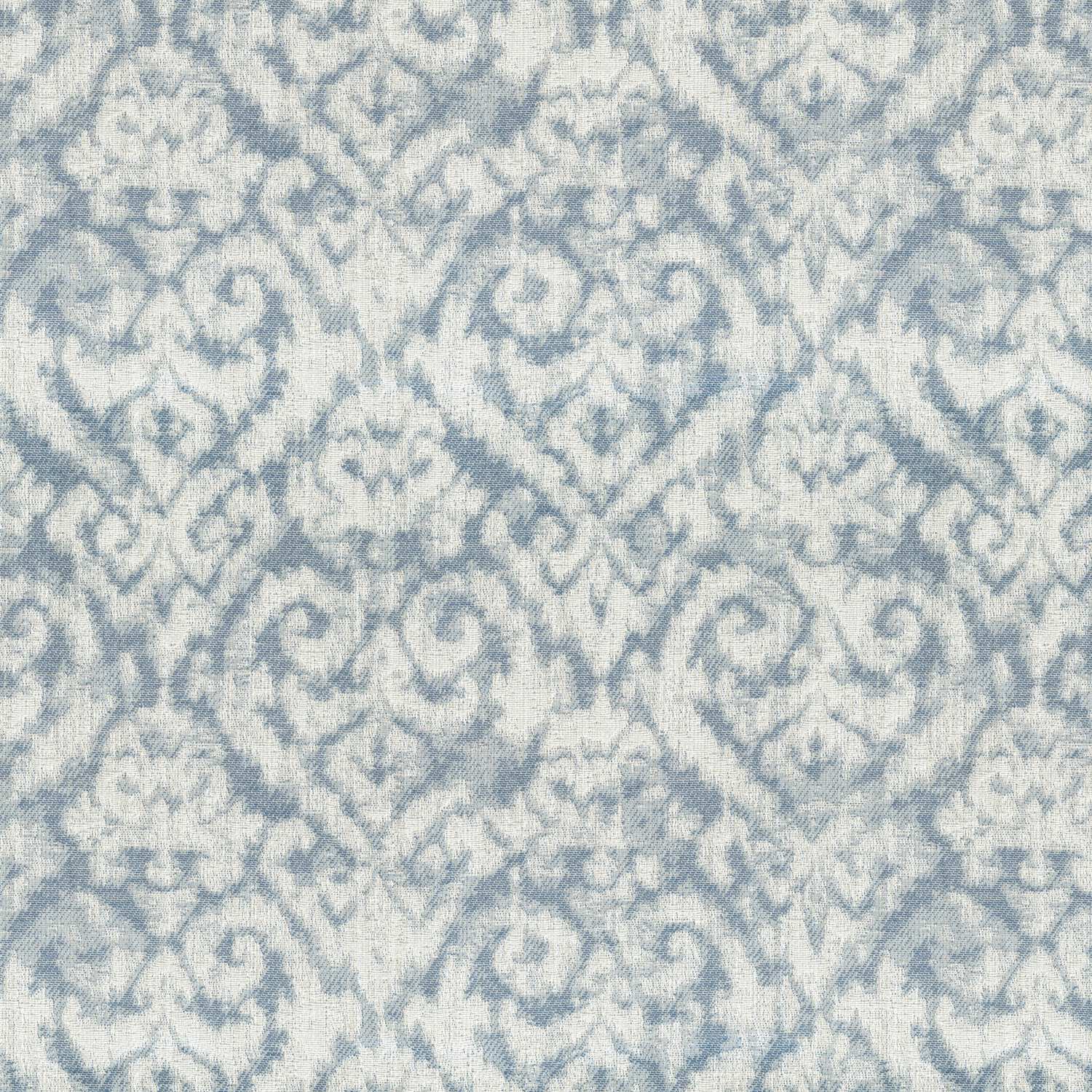 CALTON BLUE MODERN CURTAIN FABRIC