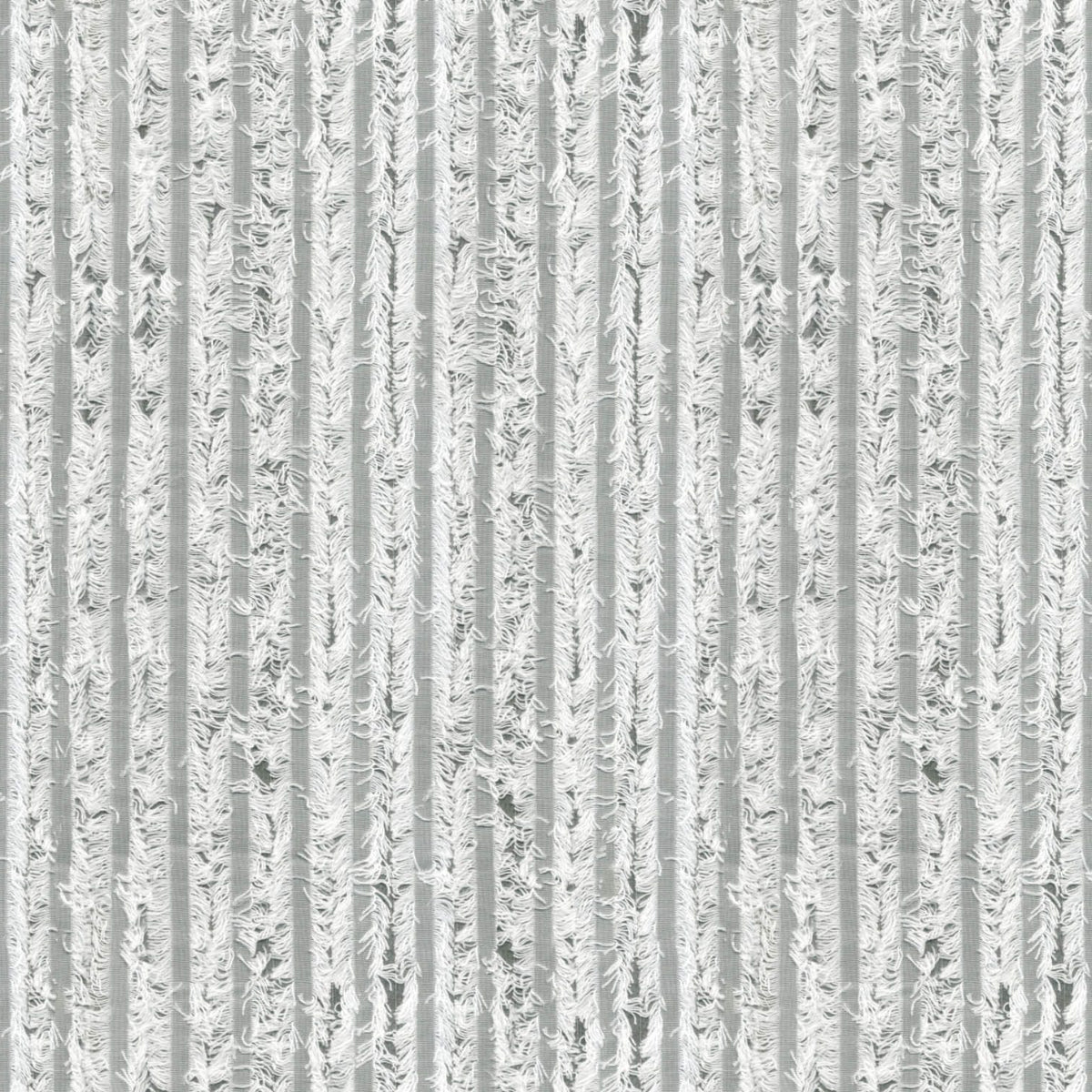 D GREY STRIPED SHEER FABRIC