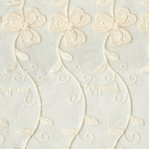 D FAWN FLORAL SHEER FABRIC