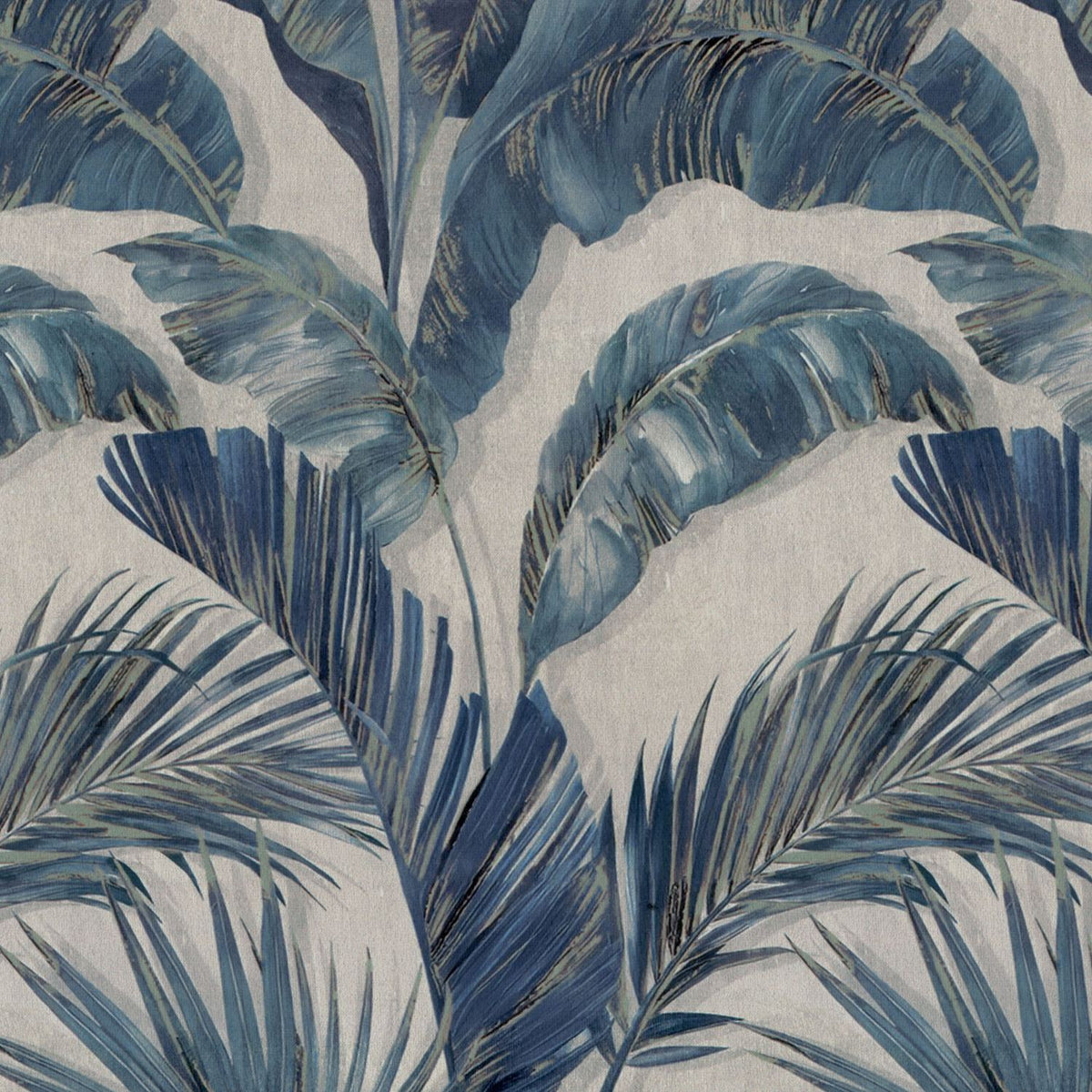 OLIVIA PURPLE LEAFS SOFA FABRIC