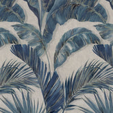OLIVIA PURPLE LEAFS SOFA FABRIC
