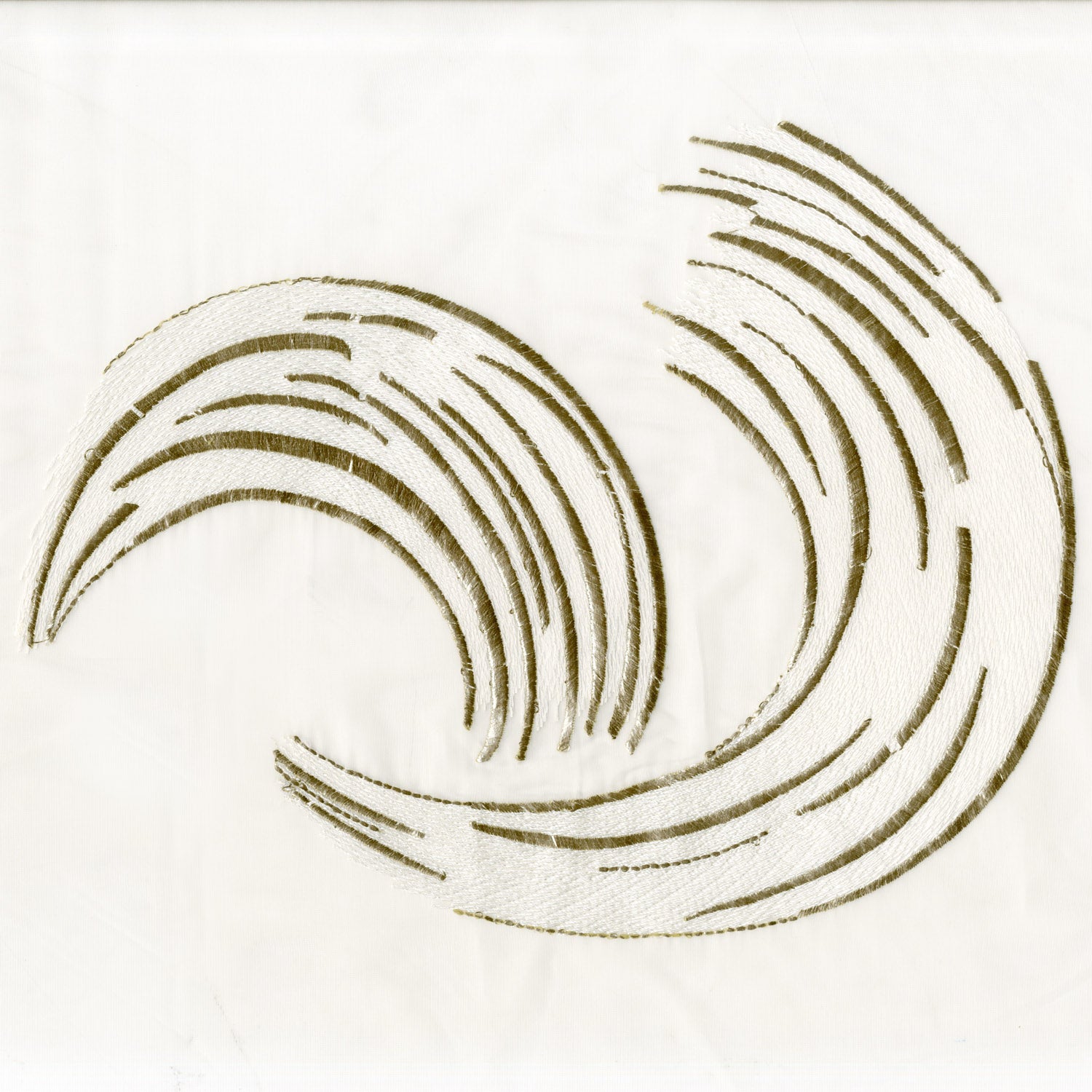 TIYANA IVORY MODERN PLAIN SHEER FABRIC