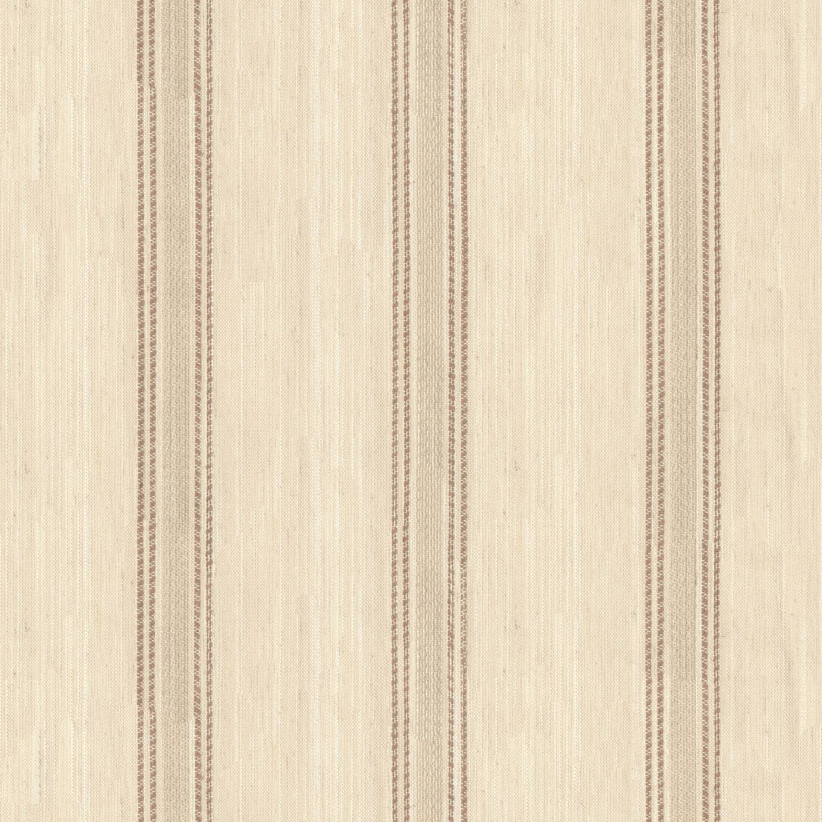 NAOMI BEIGE STRIPED CURTAIN FABRIC