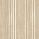 RILEY BROWN STRIPED CURTAIN FABRIC