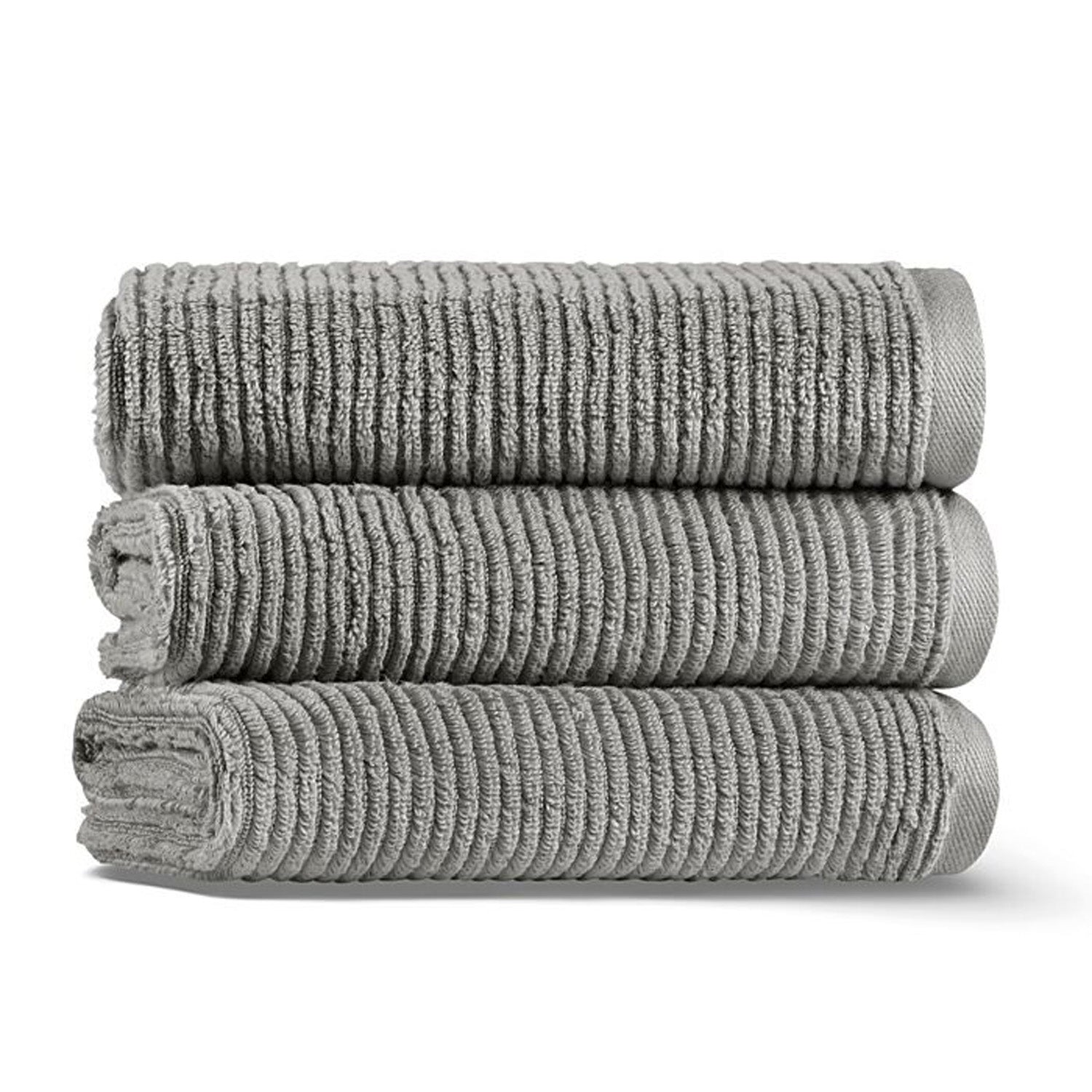 LAPPARTMENT SLIM RIB CARBON BATH TOWEL