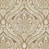 DEERA BROWN TRADITIONAL SOFA FABRIC