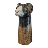 SWALEDALE BROWN LARGE FLOWER VASE HOME DECOR